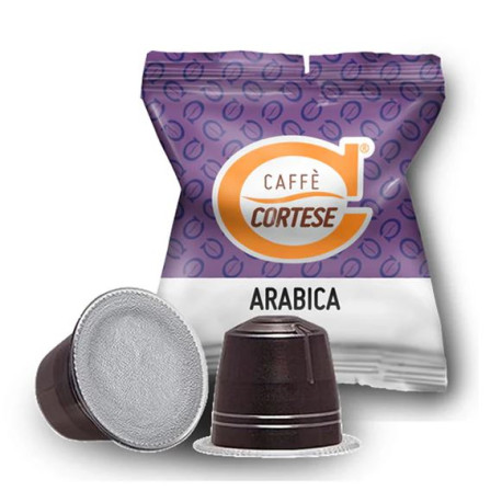 Caffé kapsle 1ks Arabica Cortese 100